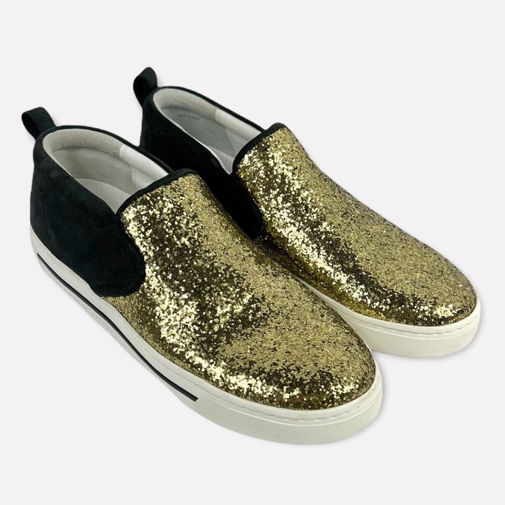 Marc by Marc Jacobs Glitter Slip-on Sneakers Size 11